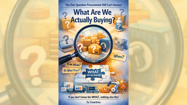 The One Question Procurement Still Can’t Answer: What Are We Actually Buying?